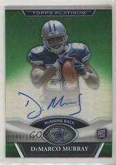 DeMarco Murray [Autograph Green Refractor] #114 Football Cards 2011 Topps Platinum Prices