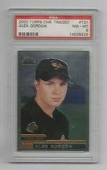 Alex Gordon #T21 Baseball Cards 2000 Topps Chrome Traded Prices