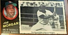 Joe Morgan #34 Baseball Cards 1971 Topps Greatest Moments Prices