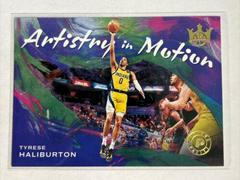 Tyrese Haliburton #18 Basketball Cards 2021 Panini Court Kings Artistry in Motion Prices