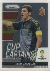 Iker Casillas Soccer Cards 2014 Panini Prizm World Cup Captains Prices