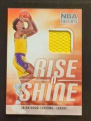 Jalen Hood Schifino #RS-JHS Basketball Cards 2023 Panini Hoops Rise N Shine Memorabilia Prices