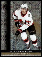 Jake Sanderson [Patterned Foilboard] #104 Hockey Cards 2022 SP Prices