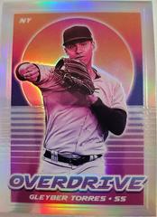 Gleyber Torres [Holo] #6 Baseball Cards 2021 Panini Chronicles Overdrive Prices
