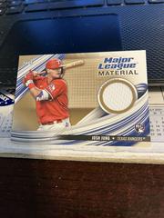 Josh Jung [Gold] #MLM-JJ Baseball Cards 2023 Topps Update Major League Material Prices