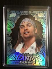 Nick Jackson Wrestling Cards 2022 Upper Deck AEW Breakouts Prices