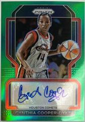 Cynthia Cooper Dyke [Green] #SG-CCD Basketball Cards 2022 Panini Prizm WNBA Signatures Prices