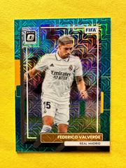 Federico Valverde [Optic Teal Mojo] Soccer Cards 2022 Panini Donruss Prices