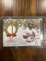 Eloy Jimenez [Blue Metallic] Baseball Cards 2022 Topps Holiday Relics Prices