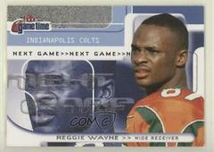 Reggie Wayne #118 Football Cards 2001 Fleer Game Time Prices