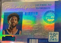 Joel Embiid Basketball Cards 2021 Panini Contenders License to Dominate Prices