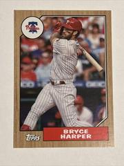 Bryce Harper #78B-5 Baseball Cards 2022 Topps Mini 1987 Prices