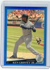 Ken Griffey Jr. [Blue Refractor] #10 Baseball Cards 2009 Topps Chrome Prices