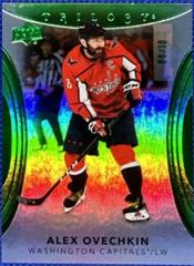 Alex Ovechkin [Green] #91 Hockey Cards 2022 Upper Deck Trilogy Prices