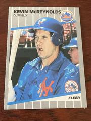 Kevin McRynolds #44 Baseball Cards 1989 Fleer Prices