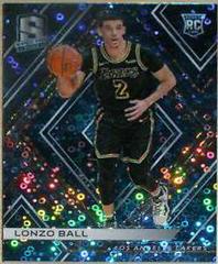 Lonzo Ball [Neon Blue] Basketball Cards 2017 Panini Spectra Prices