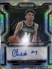 Chet Holmgren [Silver] #RP-CHC Basketball Cards 2022 Panini Prizm Rookie Penmanship Autographs Prices