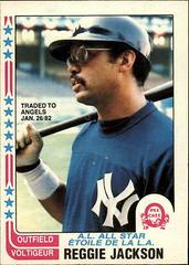Reggie Jackson #377 Baseball Cards 1982 O Pee Chee Prices