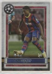 Ansu Fati Soccer Cards 2020 Topps Museum Collection UEFA Champions League Prices