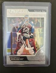 Patrick Roy #P-35 Hockey Cards 2020 SP Signature Edition Legends Profiles Prices