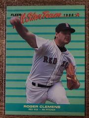 Roger Clemens Baseball Cards 1988 Fleer All Stars Prices