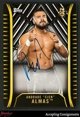Andrade 'Cien' Almas #A-AA Wrestling Cards 2018 Topps WWE NXT Autographs Prices