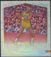 Kareem Abdul Jabbar Basketball Cards 2016 Panini Studio Prices
