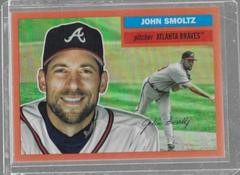 John Smoltz [Orange Hot] #3 Baseball Cards 2023 Topps Archives Prices