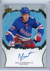 Nils Lundkvist #R-NL Hockey Cards 2021 Upper Deck Ice Exquisite Collection Rookie Signatures Prices