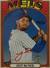 Jeff McNeil Real One Autographs #ROA-JM Baseball Cards 2021 Topps Heritage Real One Autographs Prices
