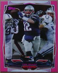 Tom Brady [Pink] #52 Football Cards 2014 Topps Prices