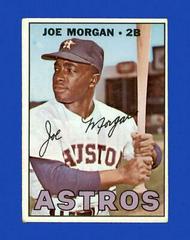 Joe Morgan #337 Baseball Cards 1967 Topps Prices