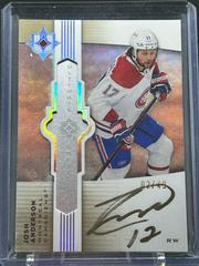 Josh Anderson [Gold] Hockey Cards 2021 Ultimate Collection Emblems Auto Prices