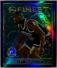 Isaiah Rider Refractor Basketball Cards 1995 Finest Prices