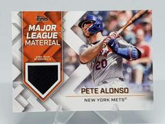 Pete Alonso #MLM-PA Baseball Cards 2022 Topps Update Major League Material Relics Prices