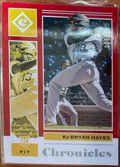 Ke'Bryan Hayes [Red] #24 Baseball Cards 2021 Panini Chronicles Prices