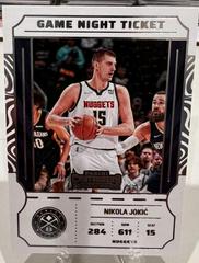 Nikola Jokic #16 Basketball Cards 2022 Panini Contenders Game Night Ticket Prices