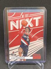 Scoot Henderson #30 Basketball Cards 2023 Panini Hoops We Got Next Prices