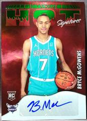 Bryce McGowens [Green] #HSR-BMG Basketball Cards 2022 Panini Hoops Hot Signatures Rookies Prices