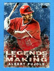 Albert Pujols [Blue] #29 Baseball Cards 2018 Topps Legends in the Making Prices