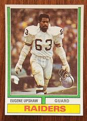 Eugene Upshaw Football Cards 1974 Topps Parker Brothers Prices