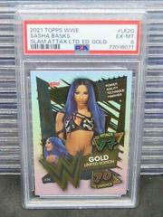 Sasha Banks Wrestling Cards 2021 Topps Slam Attax WWE Limited Edition Gold Prices