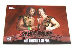 CM Punk, Kofi Kingston Wrestling Cards 2010 Topps WWE Championship Material Prices