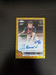 Jahki Howard [Gold Wave] #CA-JH2 Basketball Cards 2022 Topps Chrome OTE Overtime Elite Autographs Prices