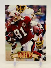 Terrell Owens Football Cards 1997 Pinnacle Prices
