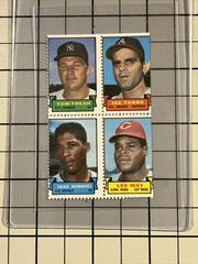 Tom Tresh Baseball Cards 1969 Topps Stamps Prices