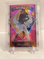 Oneil Cruz [Pink] #3 Baseball Cards 2022 Panini Chronicles Crusade Prices