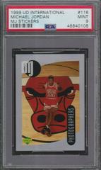 Michael Jordan #116 Basketball Cards 1998 Upper Deck International MJ Stickers Prices