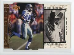 Michael Irvin [Bronze Die Cut] Football Cards 1998 Upper Deck Super Powers Prices