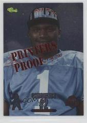 Steve McNair [Printer's Proof Silver] #100 Football Cards 1995 Classic NFL Rookies Prices